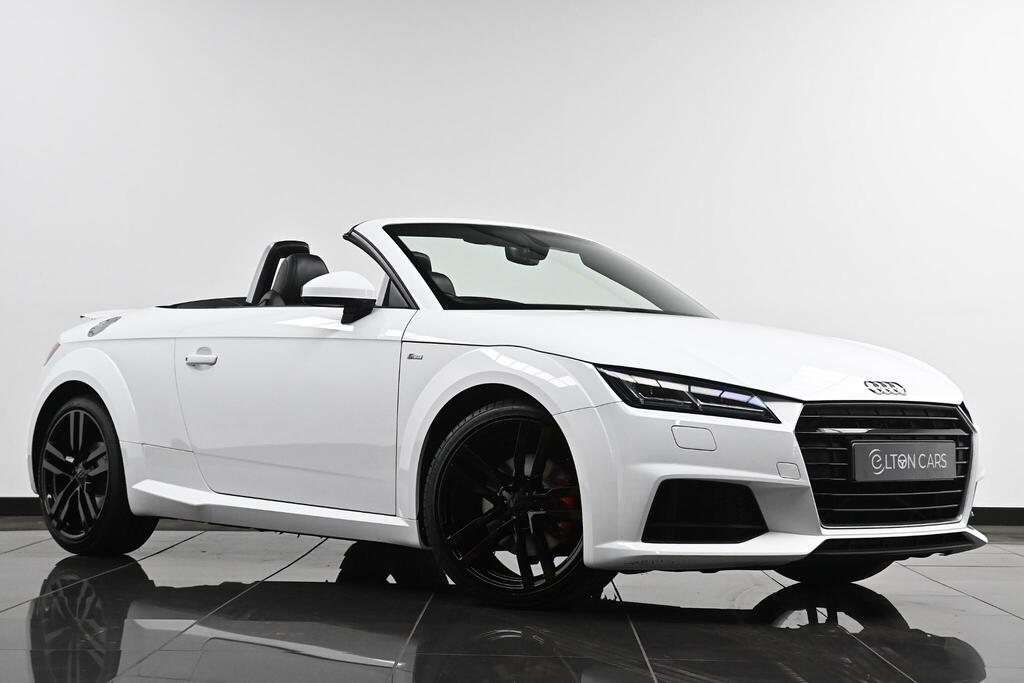 Audi TT 2.0 Tdi Ultra S Line Roadster Euro 6 Ss White