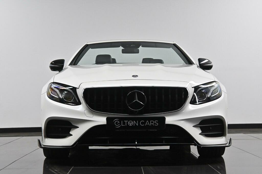 Mercedes-Benz E Class 2.0 E220d Amg Line Premium Plus Cabriolet G-tron White #3
