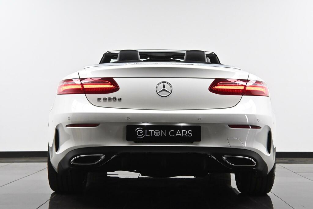 Mercedes-Benz E Class 2.0 E220d Amg Line Premium Plus Cabriolet G-tron White #4