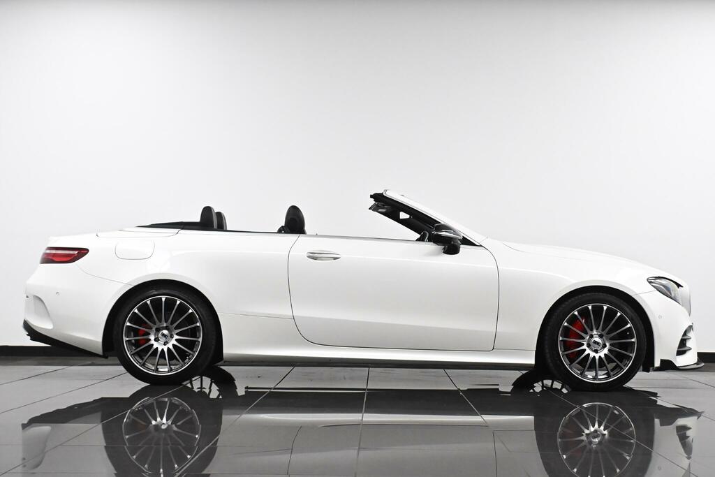 Mercedes-Benz E Class 2.0 E220d Amg Line Premium Plus Cabriolet G-tron White #5