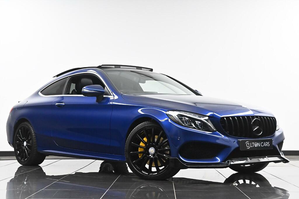 Mercedes-Benz C Class 2.1 C250d Amg Line Premium Plus G-tronic Euro 6 Blue