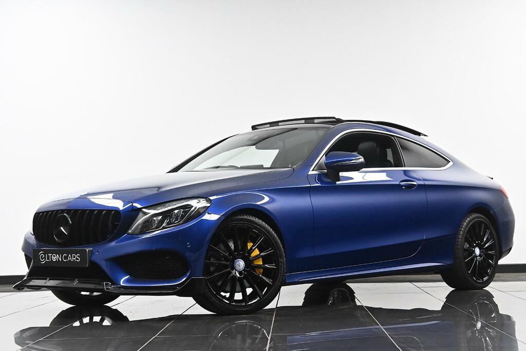 Mercedes-Benz C Class 2.1 C250d Amg Line Premium Plus G-tronic Euro 6  Blue #2