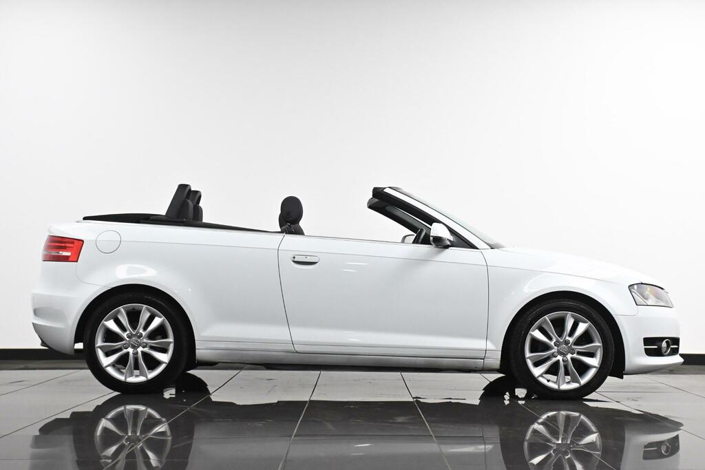 Audi A3 Cabriolet 1.6 Tdi Sport Euro 5 Ss White #5