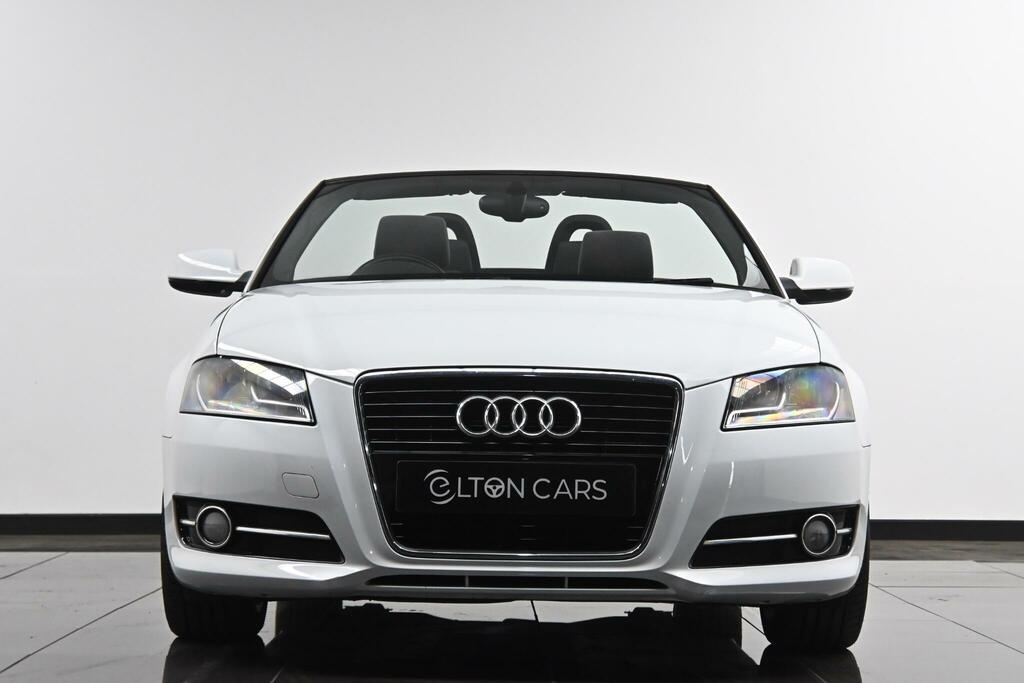 Audi A3 Cabriolet 1.6 Tdi Sport Euro 5 Ss White #3