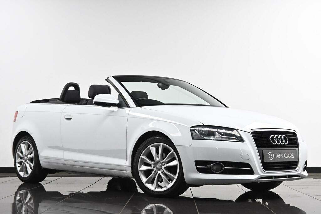 Audi A3 Cabriolet 1.6 Tdi Sport Euro 5 Ss White