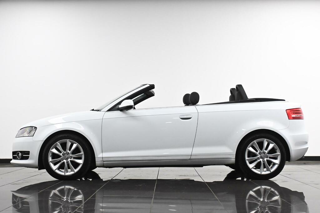 Audi A3 Cabriolet 1.6 Tdi Sport Euro 5 Ss White #6