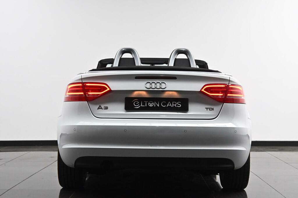 Audi A3 Cabriolet 1.6 Tdi Sport Euro 5 Ss White #4