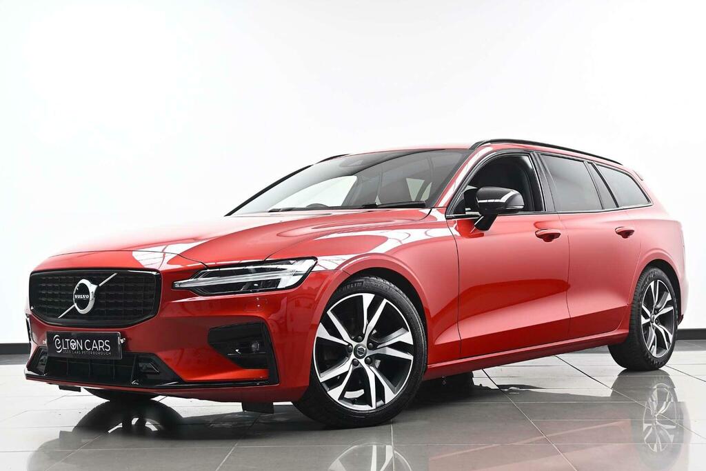 Volvo V60 2.0 B4 Mhev R-design Euro 6 Ss Red #2