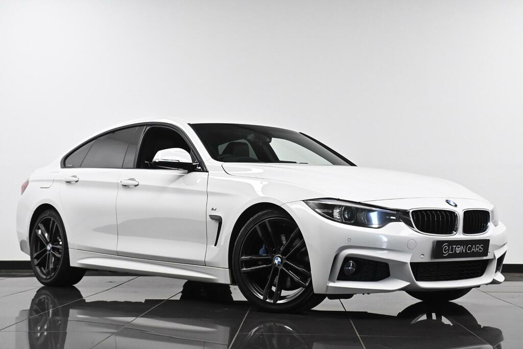 BMW 4 Series Gran Coupe 2.0 420D M Sport Euro 6 Ss White
