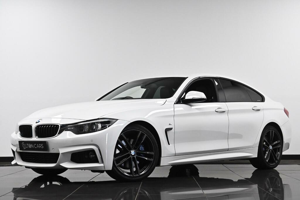 BMW 4 Series Gran Coupe 2.0 420D M Sport Euro 6 Ss White #2