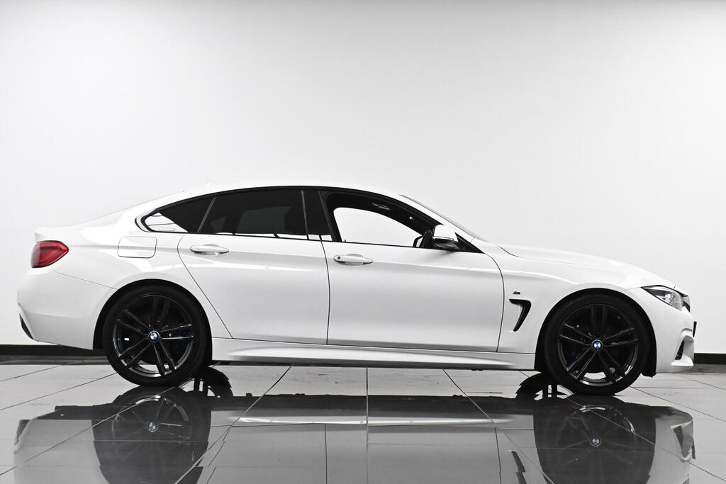 BMW 4 Series Gran Coupe 2.0 420D M Sport Euro 6 Ss White #6