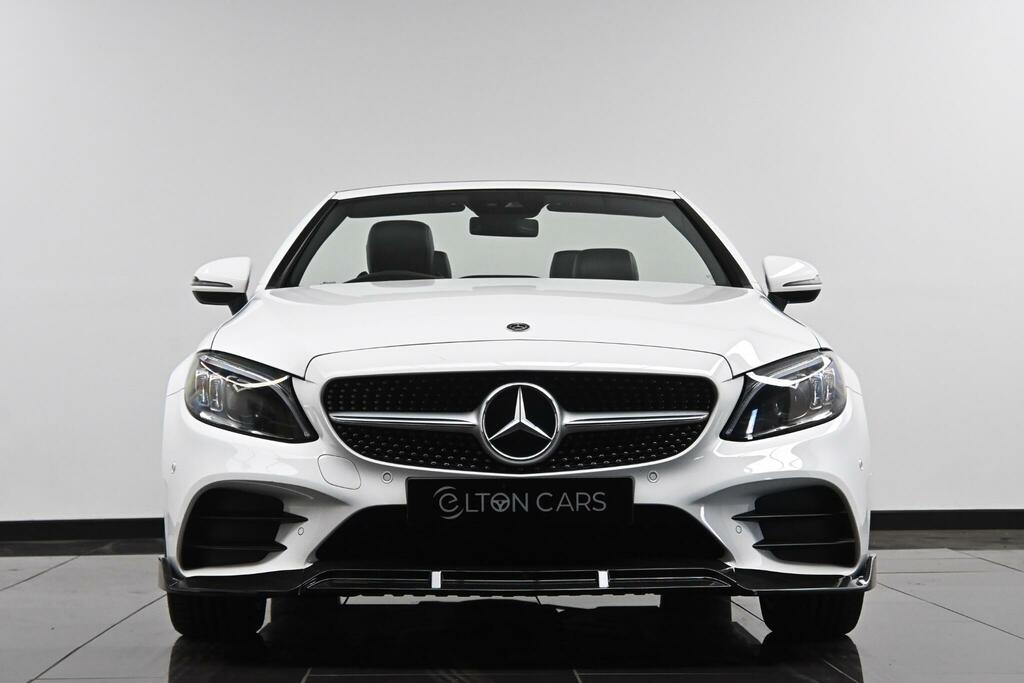 Mercedes-Benz C Class 2.0 C300d Amg Line Premium Cabriolet G-tronic E  White #3