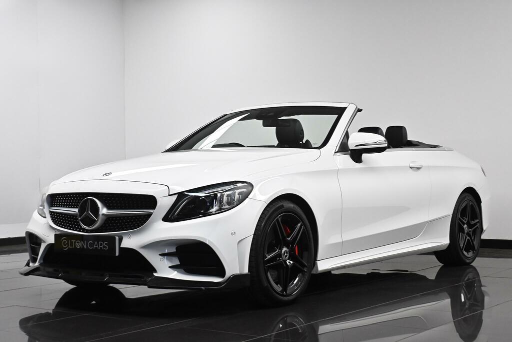 Mercedes-Benz C Class 2.0 C300d Amg Line Premium Cabriolet G-tronic E  White #5