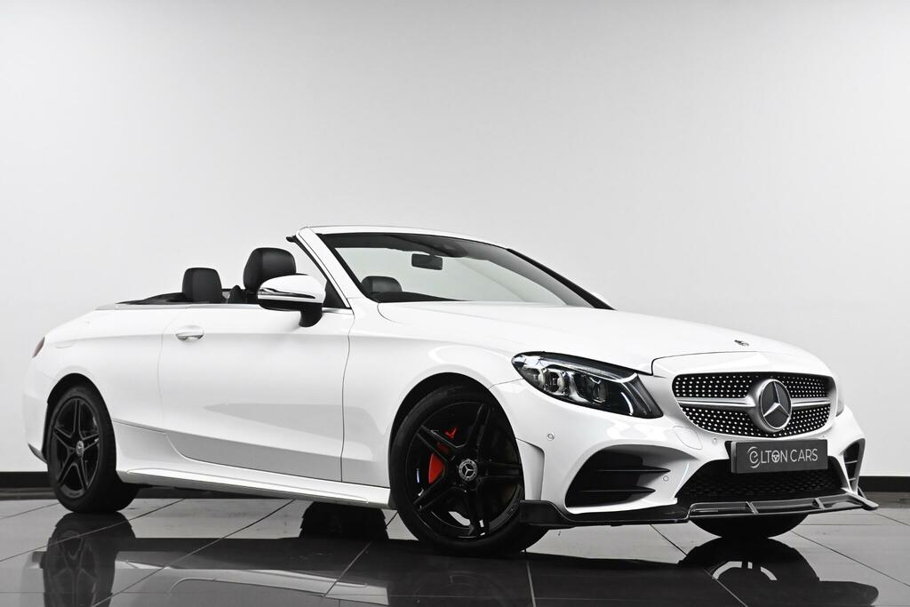 Mercedes-Benz C Class 2.0 C300d Amg Line Premium Cabriolet G-tronic E White