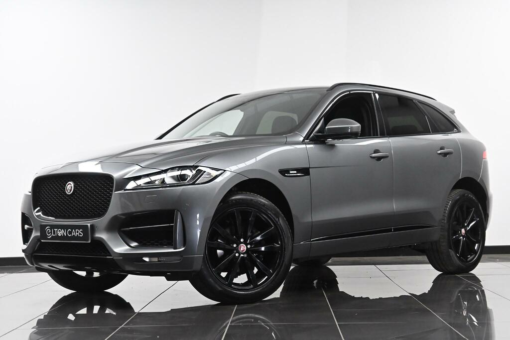 Jaguar F-Pace 2.0 D180 R-sport Awd Euro 6 Ss Grey #2