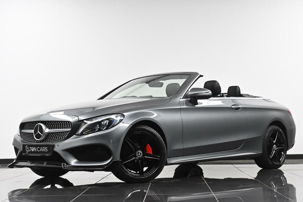 Mercedes-Benz C Class 2.1 C220d Amg Line Premium Plus Cabriolet G-tron Grey #2