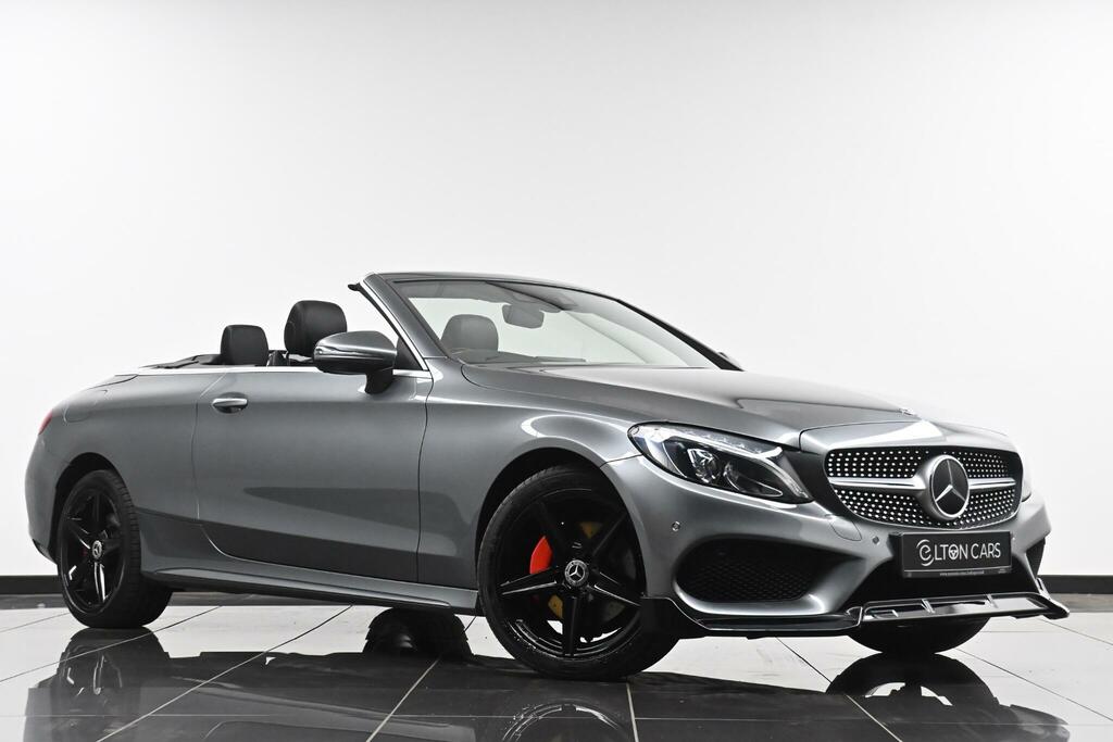 Mercedes-Benz C Class 2.1 C220d Amg Line Premium Plus Cabriolet G-tron Grey