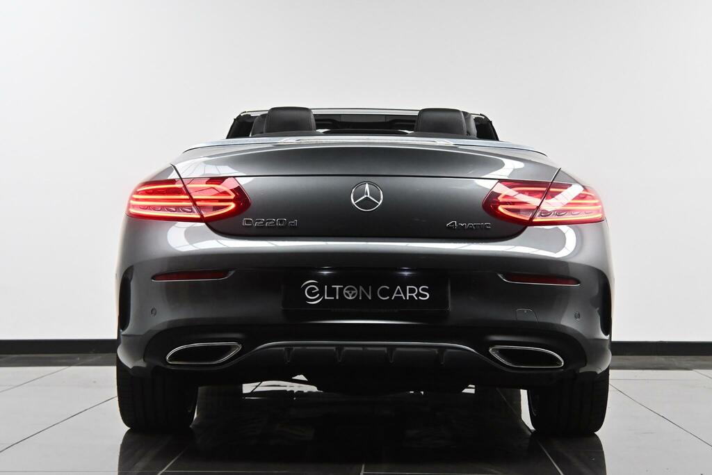 Mercedes-Benz C Class 2.1 C220d Amg Line Premium Plus Cabriolet G-tron Grey #4
