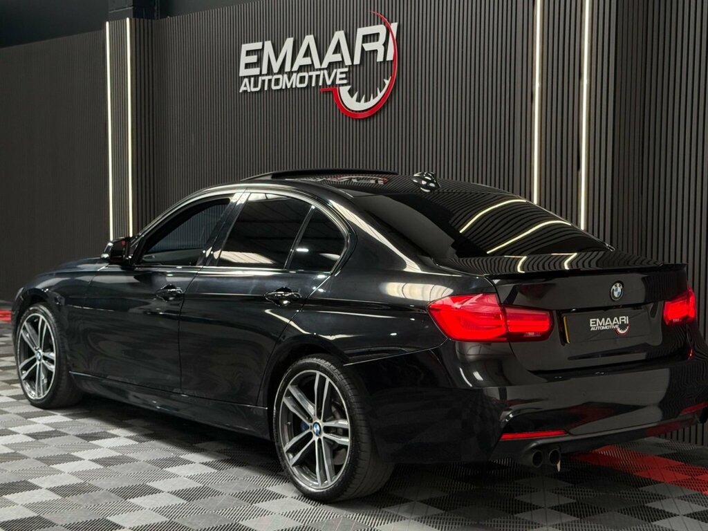BMW 3 Series 3.0 335D M Sport Shadow Edition Xdrive Euro 6 MJ68FZL Black #4