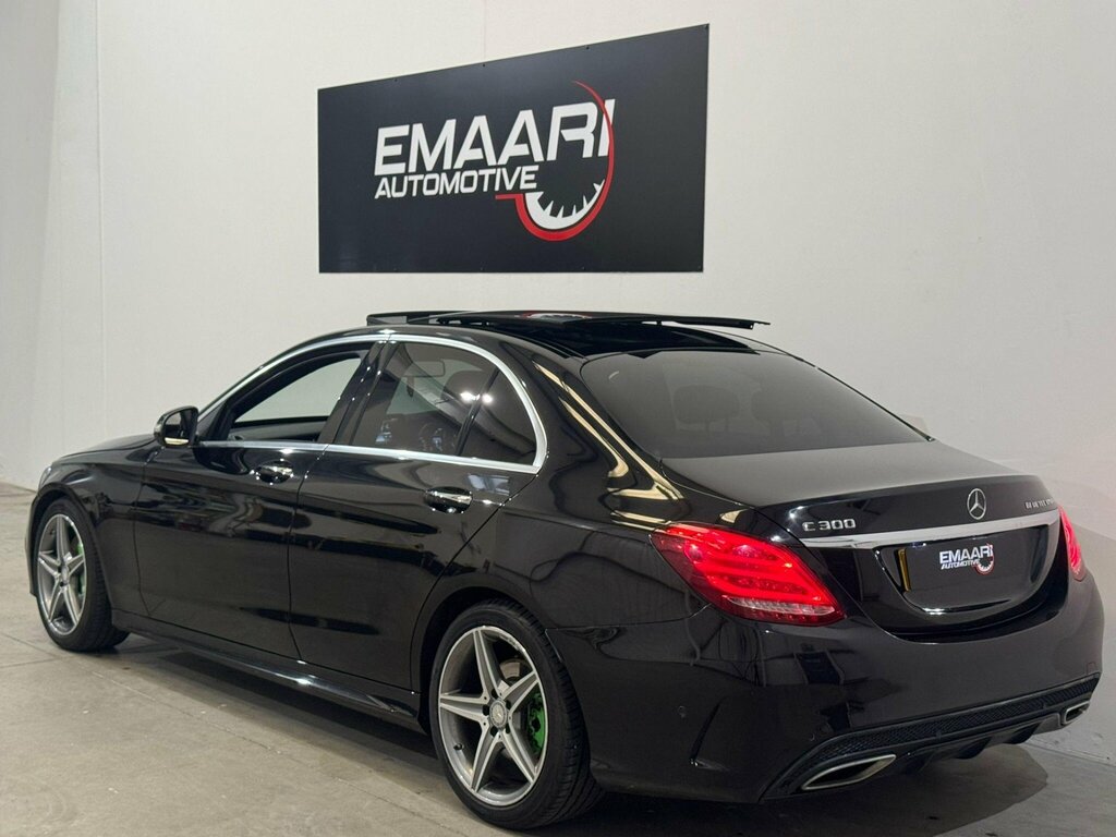 Mercedes-Benz C Class 2.1 C300h Bluetec Amg Line G-tronic Euro 6 Ss Black #4