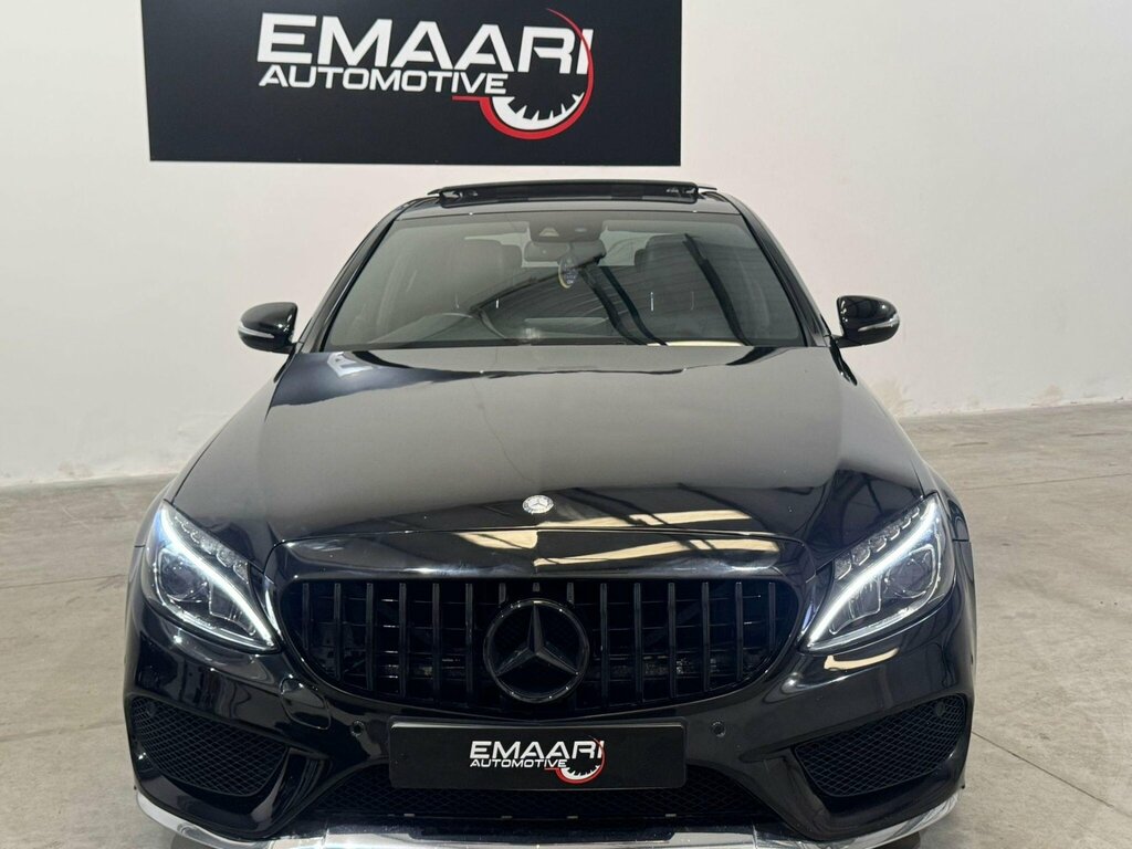 Mercedes-Benz C Class 2.1 C300h Bluetec Amg Line G-tronic Euro 6 Ss Black #5