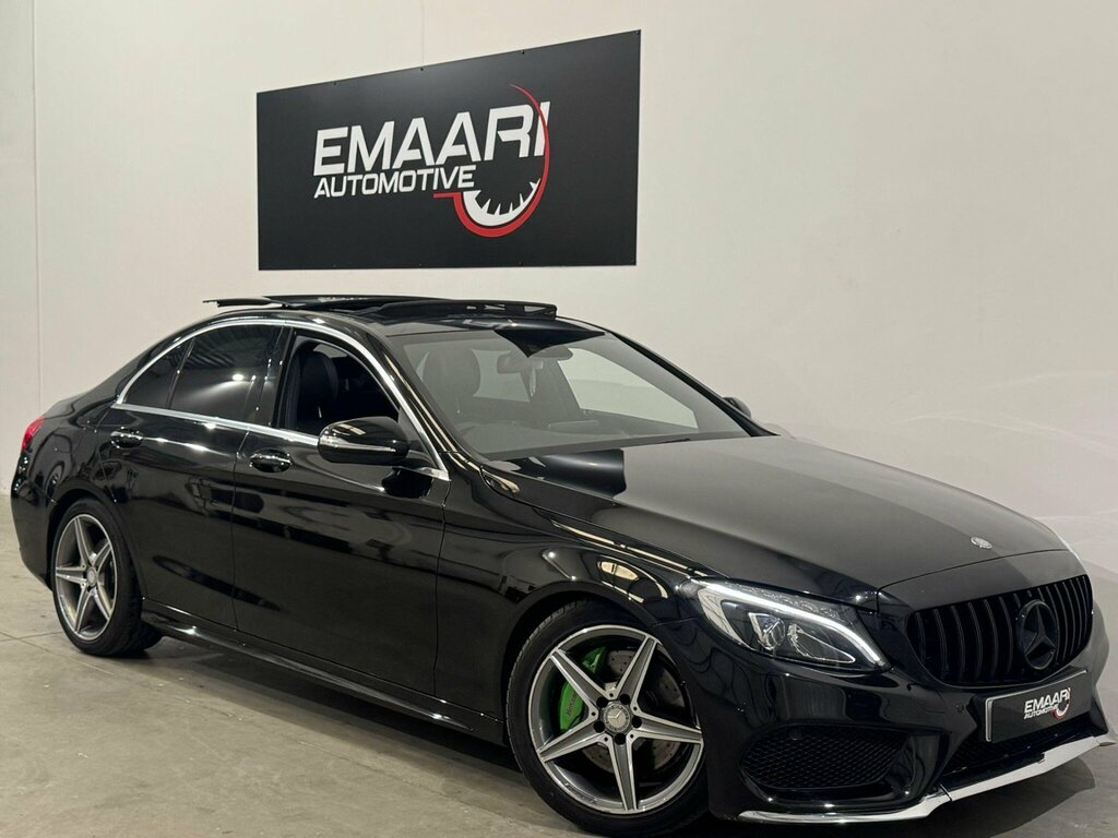 Mercedes-Benz C Class 2.1 C300h Bluetec Amg Line G-tronic Euro 6 Ss Black #6