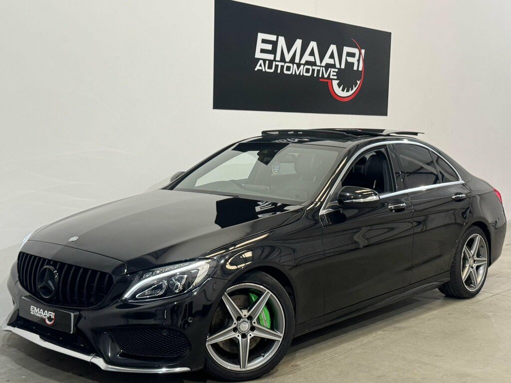 Mercedes-Benz C Class 2.1 C300h Bluetec Amg Line G-tronic Euro 6 Ss Black