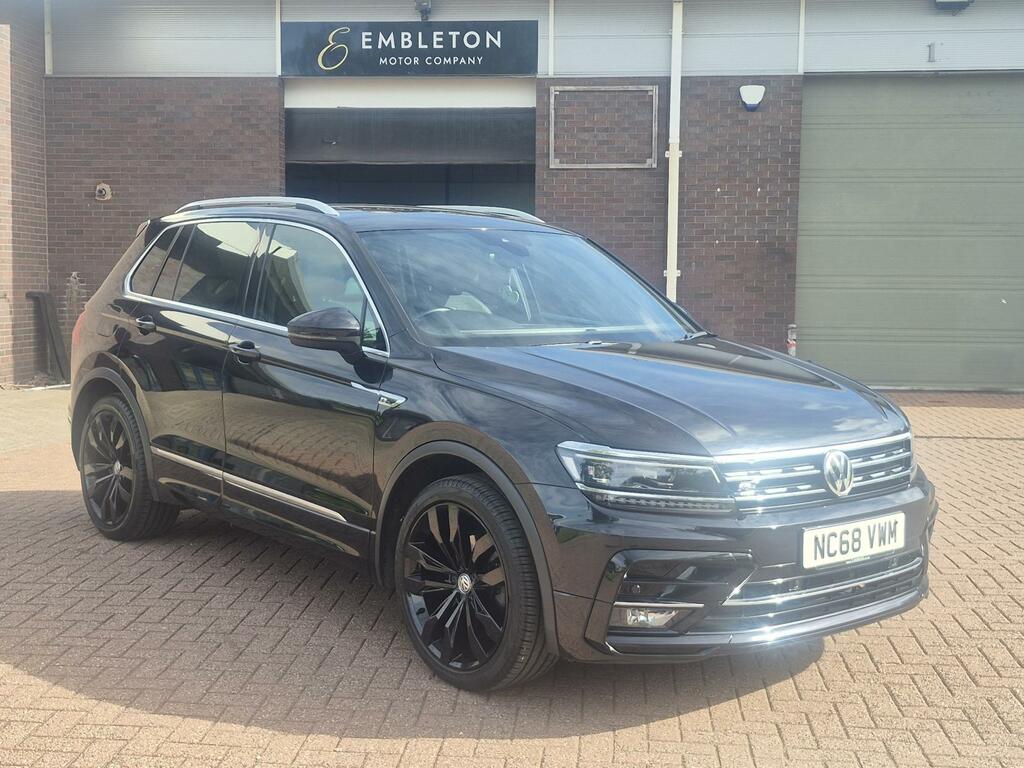 Volkswagen Tiguan 2.0 Tdi R-line Suv Dsg 4Motion Euro 6 NC68VWM Black #2