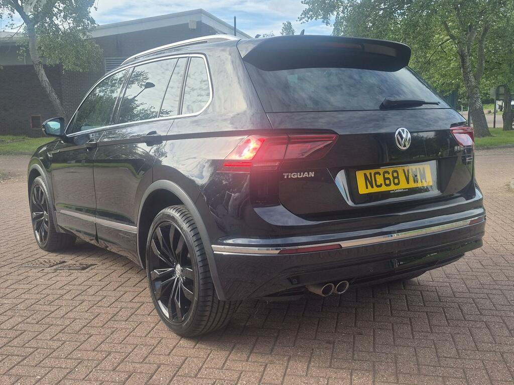 Volkswagen Tiguan 2.0 Tdi R-line Suv Dsg 4Motion Euro 6 NC68VWM Black #6