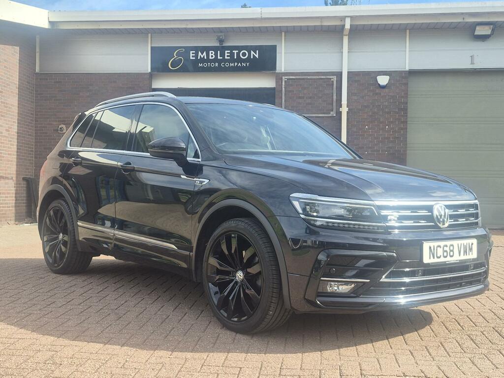 Volkswagen Tiguan 2.0 Tdi R-line Suv Dsg 4Motion Euro 6 Black