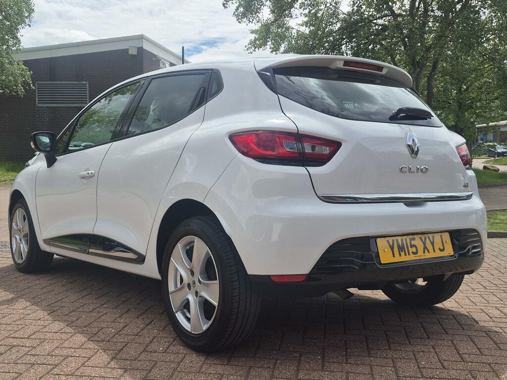 Renault Clio 1.5 Dci Dynamique Medianav Hatchback Ma YM15XYJ White #6