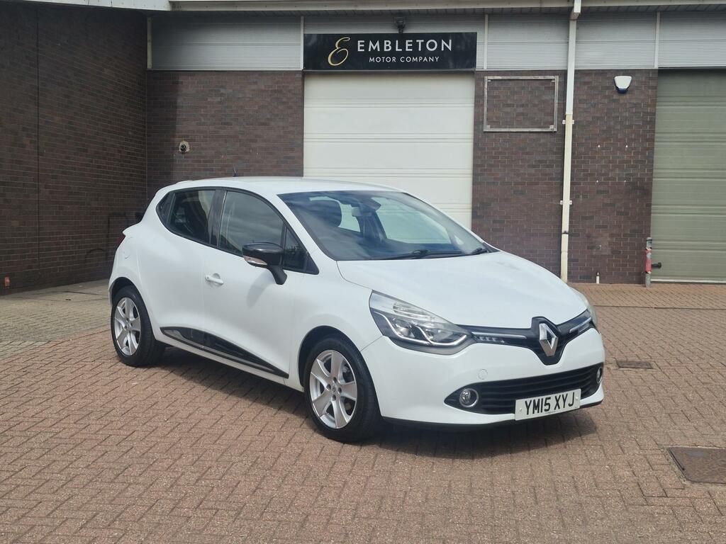 Renault Clio 1.5 Dci Dynamique Medianav Hatchback Ma YM15XYJ White #2