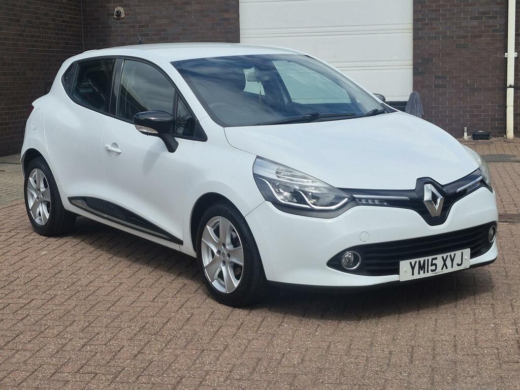 Renault Clio 1.5 Dci Dynamique Medianav Hatchback Ma White