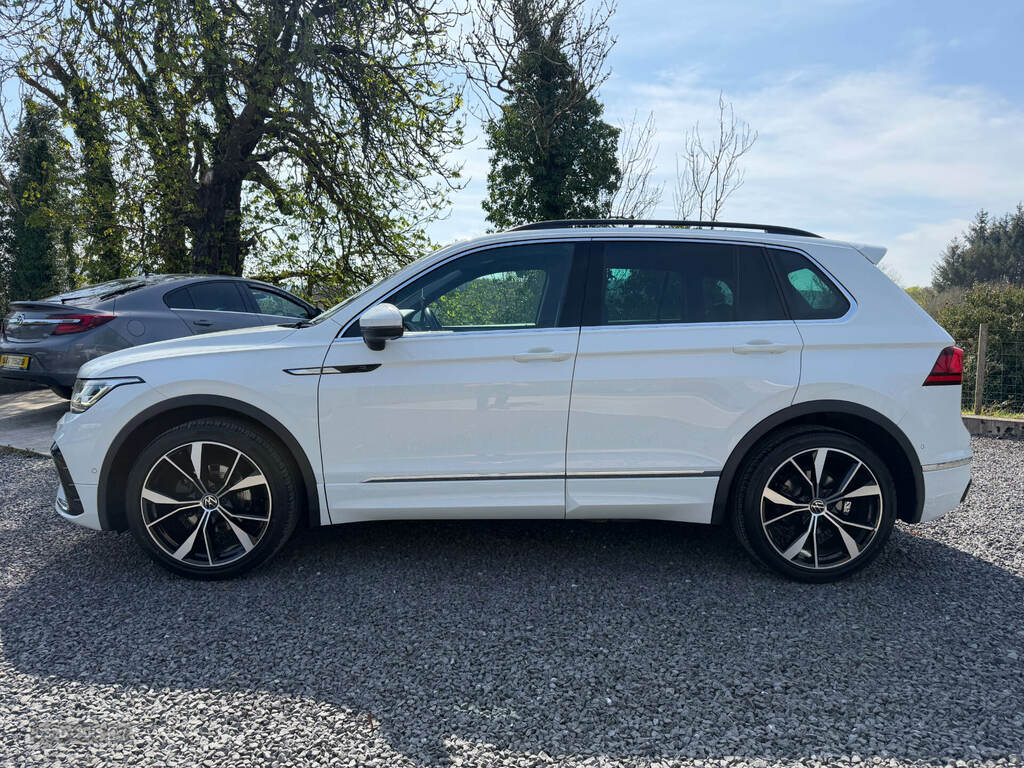 Volkswagen Tiguan 2.0 Tdi R-line Dsg MT72ZWS White #5