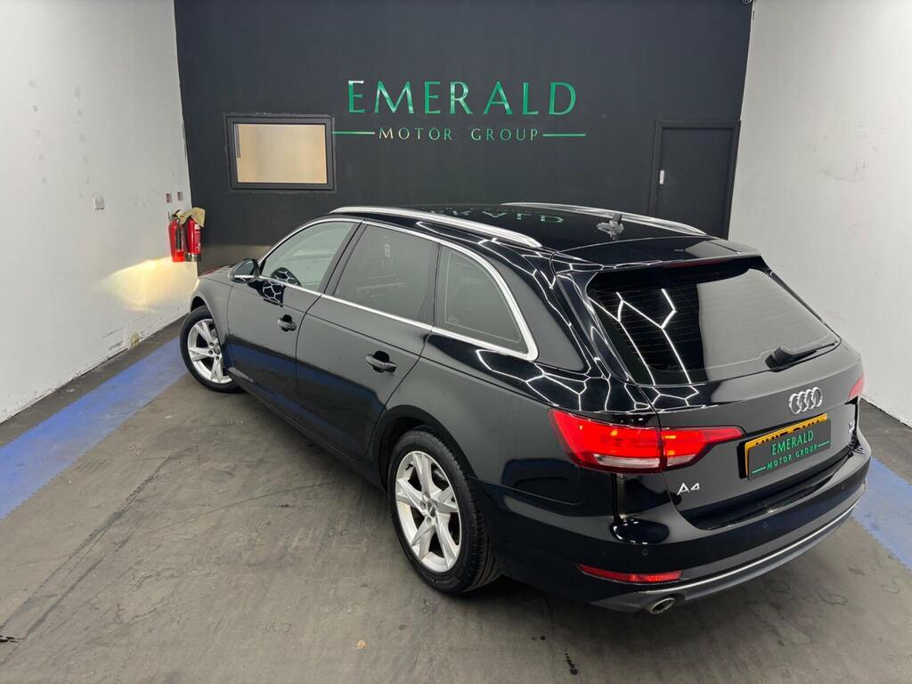Audi A4 Avant 2.0 Tdi Ultra Sport S Tronic Euro 6 Ss 201 YM17RYX Black #6