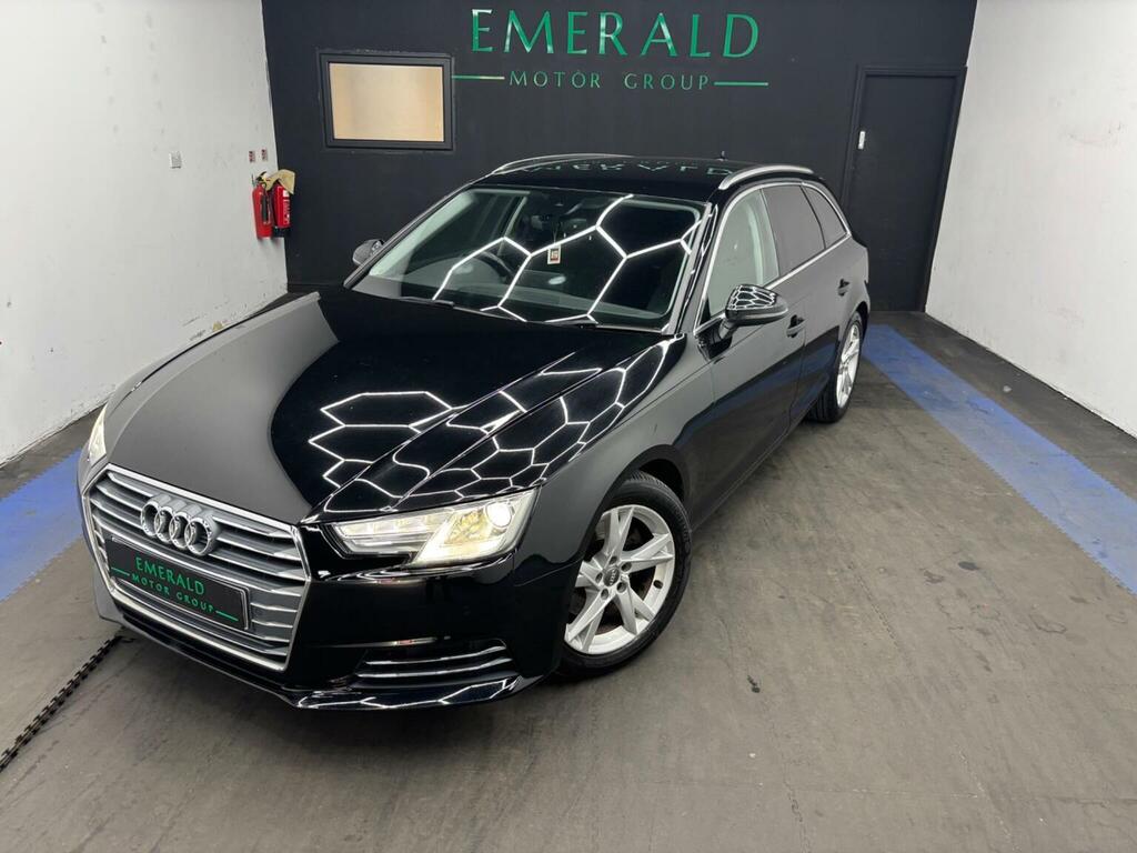 Audi A4 Avant 2.0 Tdi Ultra Sport S Tronic Euro 6 Ss 201 YM17RYX Black #3