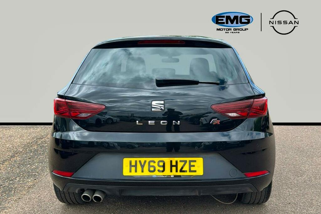 Seat Leon 2.0 Tdi Fr Sport Hatchback Ss Black #5
