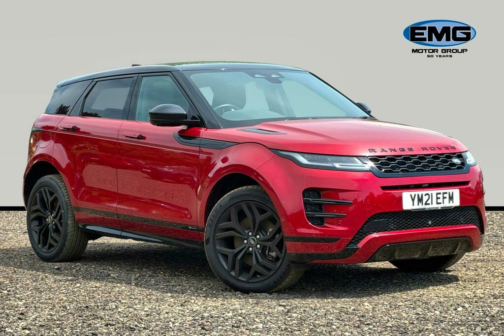 Land Rover Range Rover Evoque 1.5 P300e 12.2Kwh R Dynamic Hse Suv Plu Red