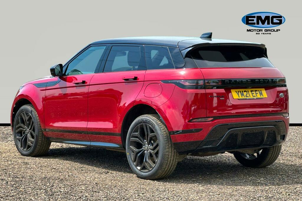 Land Rover Range Rover Evoque 1.5 P300e 12.2Kwh R Dynamic Hse Suv Plu Red #4