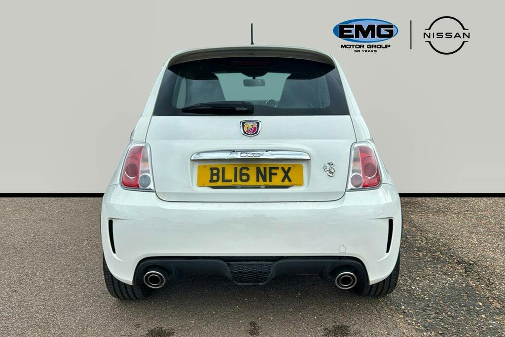 Abarth 595 1.4 T Jet Trofeo Hatchback White #5