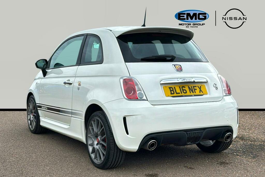 Abarth 595 1.4 T Jet Trofeo Hatchback White #4