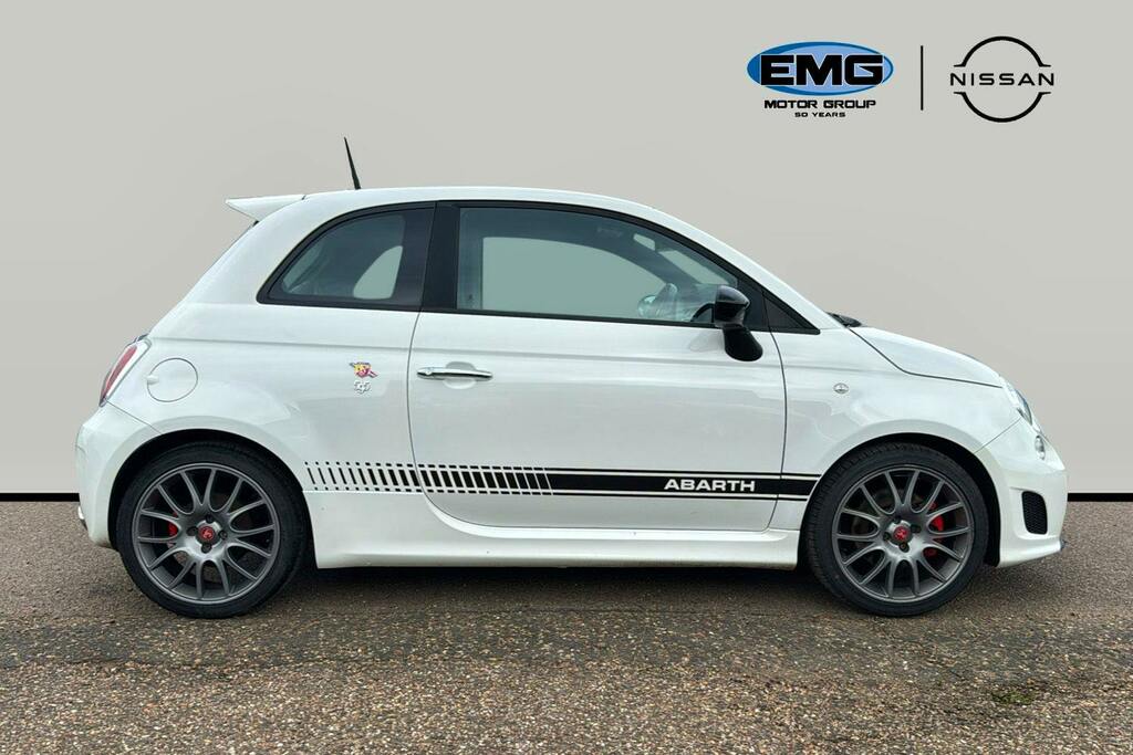 Abarth 595 1.4 T Jet Trofeo Hatchback White #3
