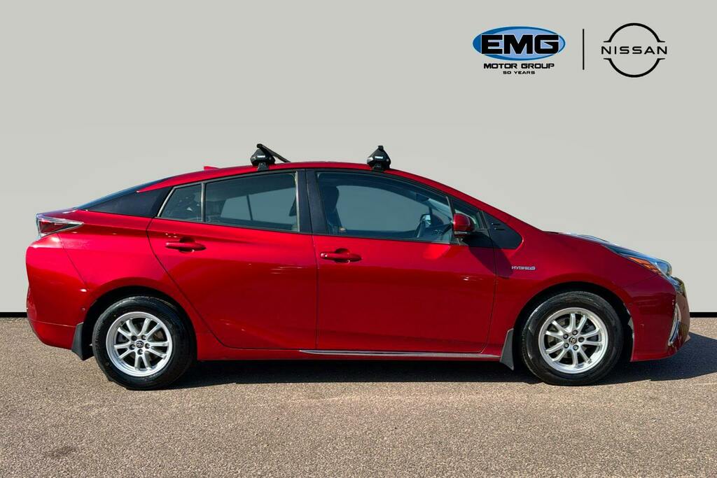 Toyota Prius 1.8 Vvt H Excel Hatchback Hybrid Cvt AF66AOA Red #3