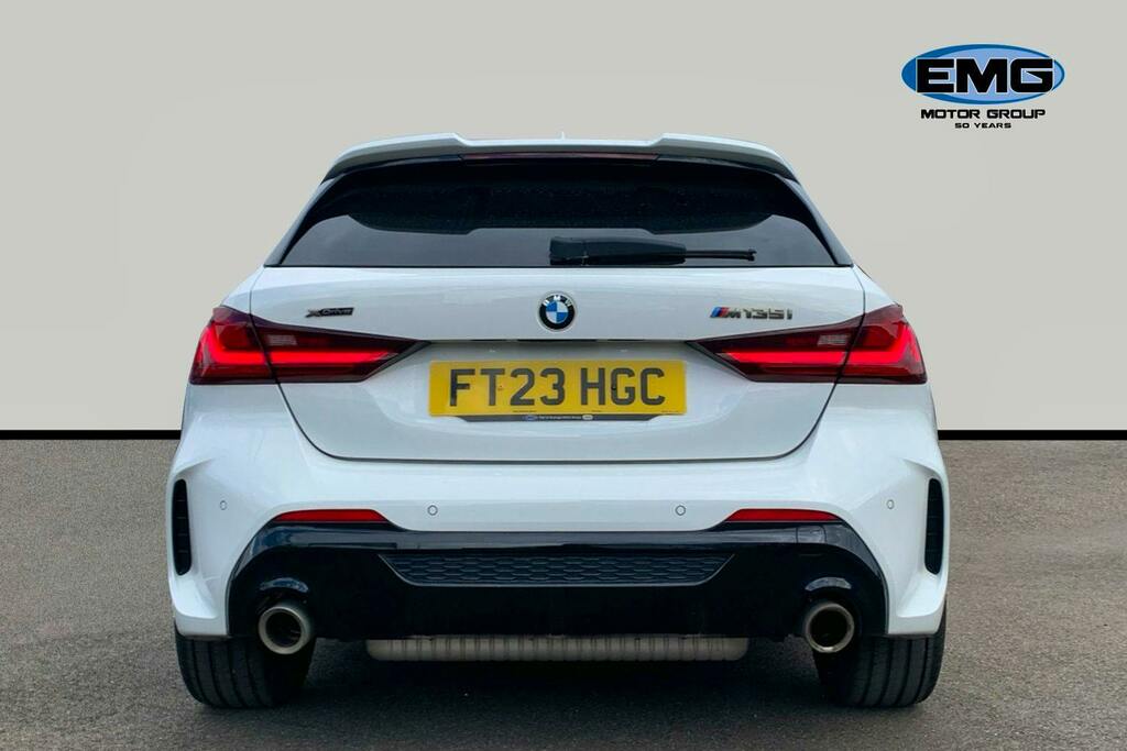BMW 1 Series 2.0 M135i Hatchback Xdrive Ss FT23HGC White #5