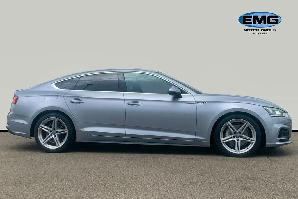 Audi A5 2.0 Tdi S Line Sportback S Tronic Quatt Silver #3