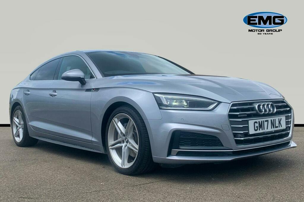 Audi A5 2.0 Tdi S Line Sportback S Tronic Quatt Silver
