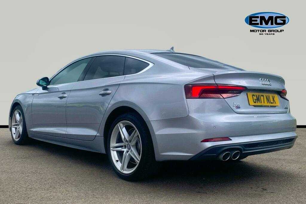 Audi A5 2.0 Tdi S Line Sportback S Tronic Quatt Silver #4