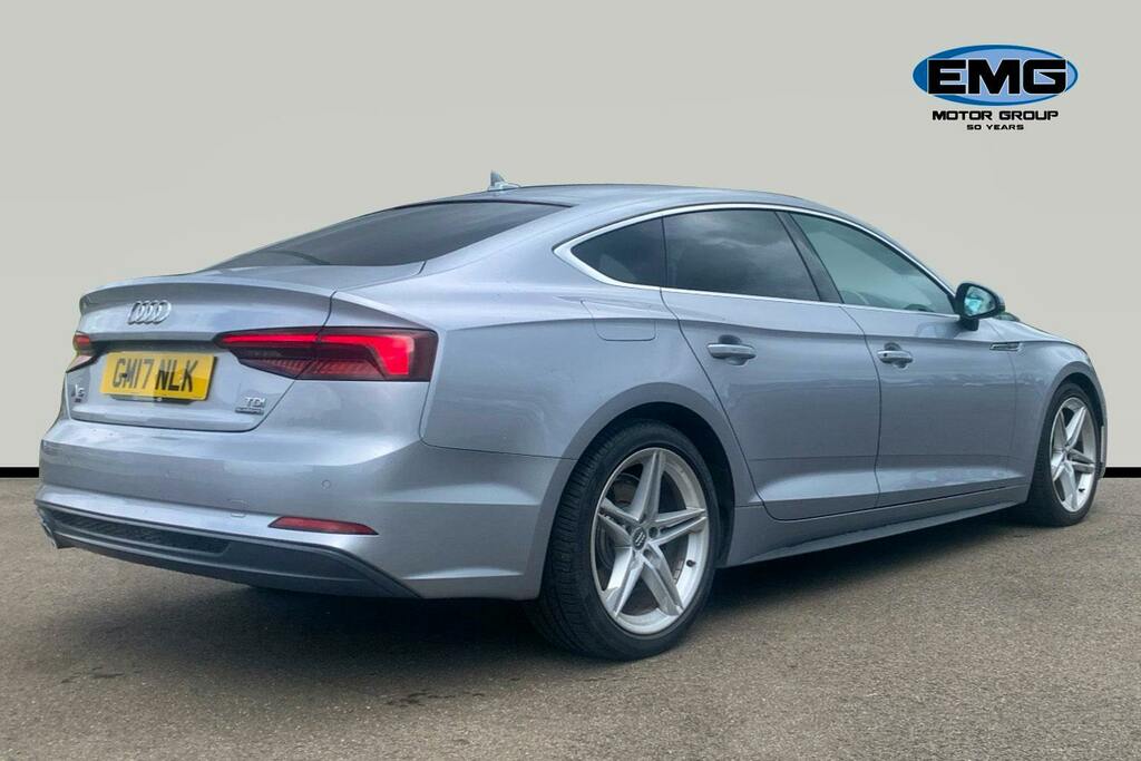 Audi A5 2.0 Tdi S Line Sportback S Tronic Quatt Silver #6