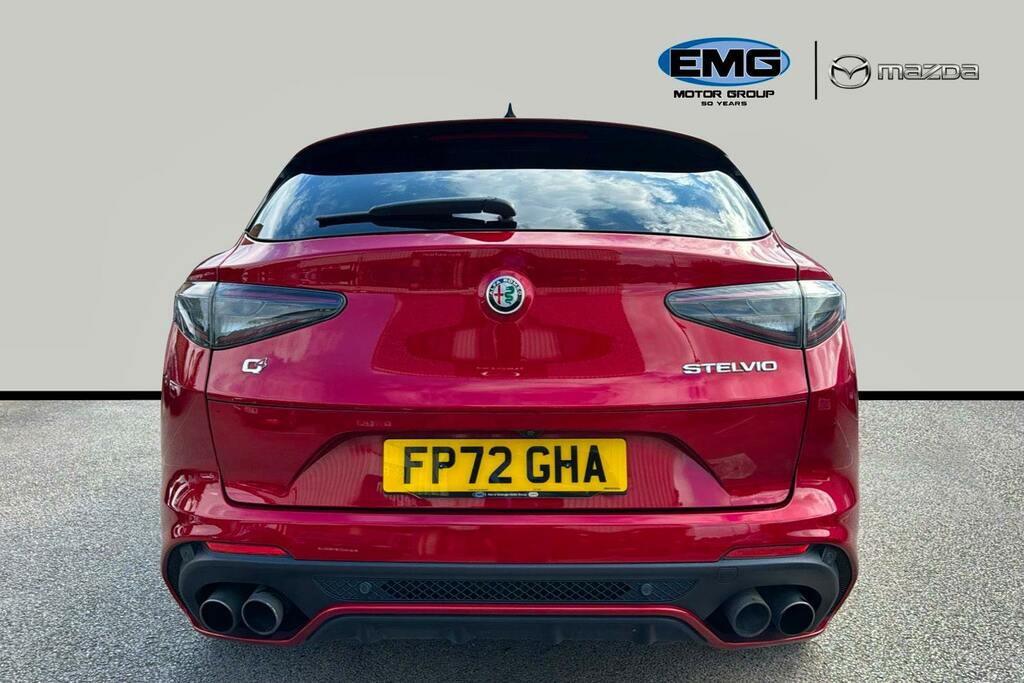 Alfa Romeo Stelvio 2.9 V6 Bi Turbo Quadrifoglio Suv Gpf Au Red #5
