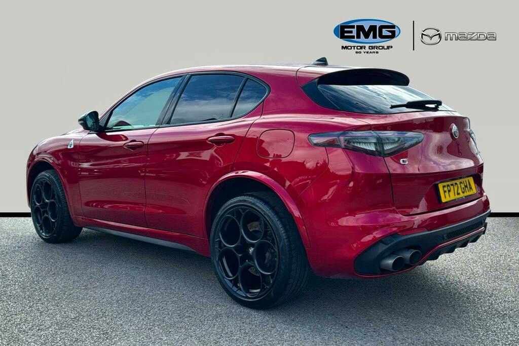 Alfa Romeo Stelvio 2.9 V6 Bi Turbo Quadrifoglio Suv Gpf Au Red #4